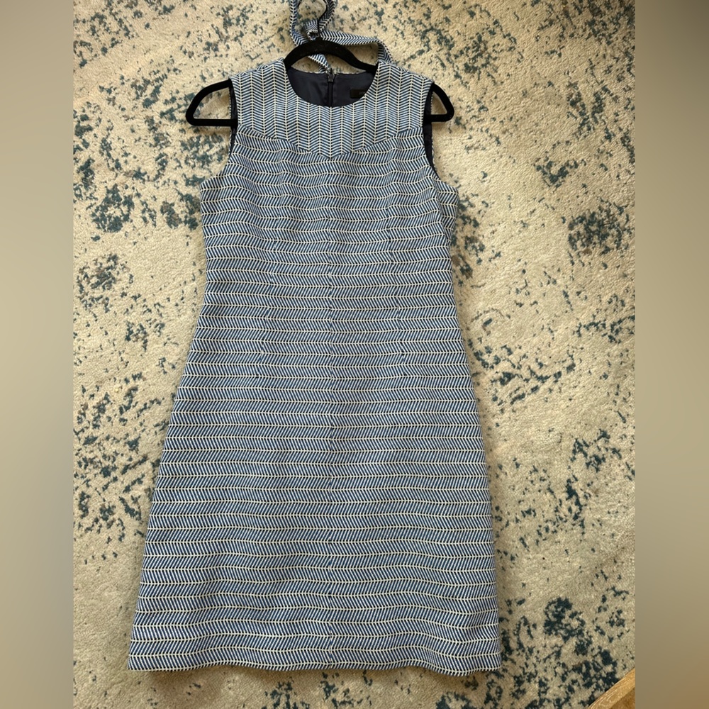 J. Crew blue dress